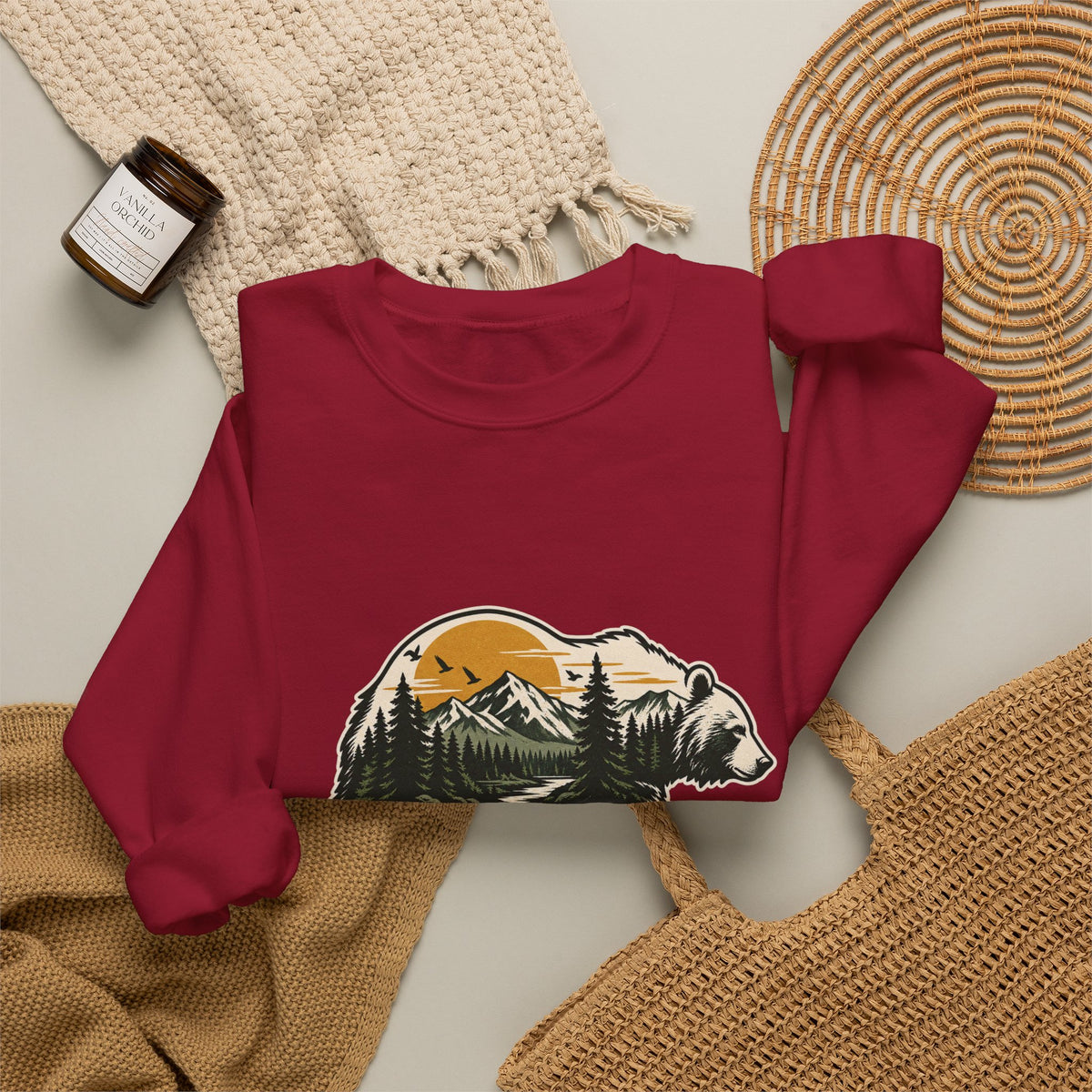 Explore More Bear - Crewneck Sweatshirt