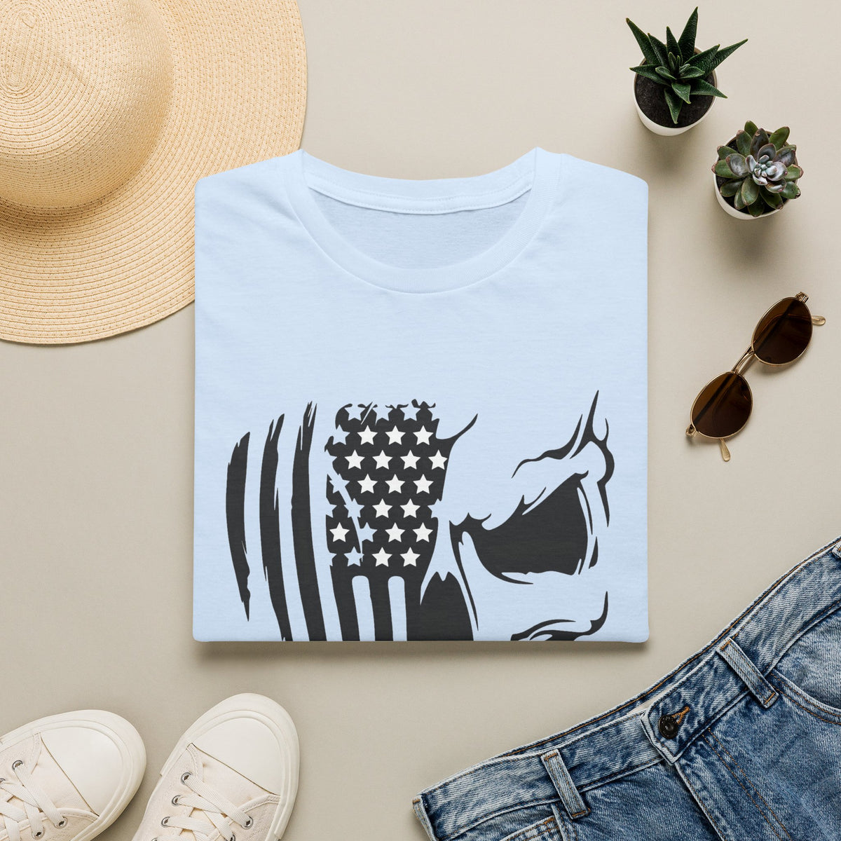 Stars, Stripes & Skulls - Classic Tee