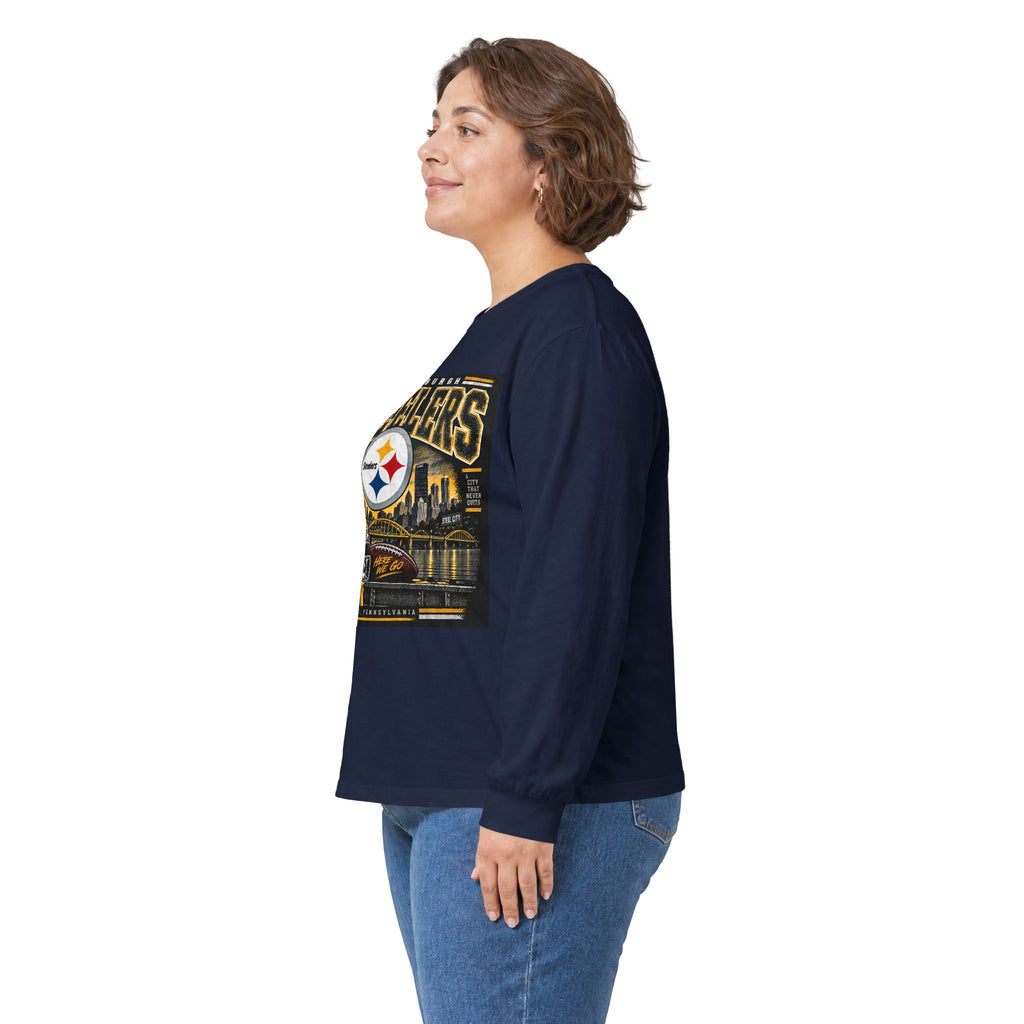 Pittsburgh Steelers Steel City Pride - Unisex Ultra Cotton Long Sleeve Tee