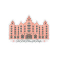 The Pink Palace of the Pacific - Kiss-Cut Sticker