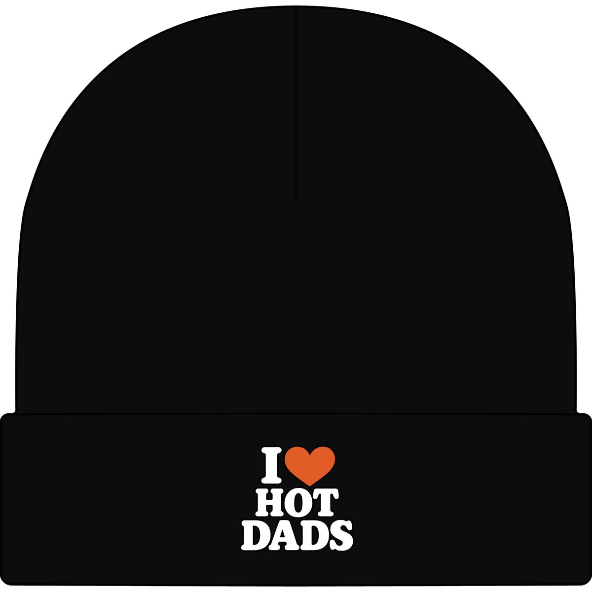 I Love Hot Dads - AS Colour 1107 Cuff Beanie