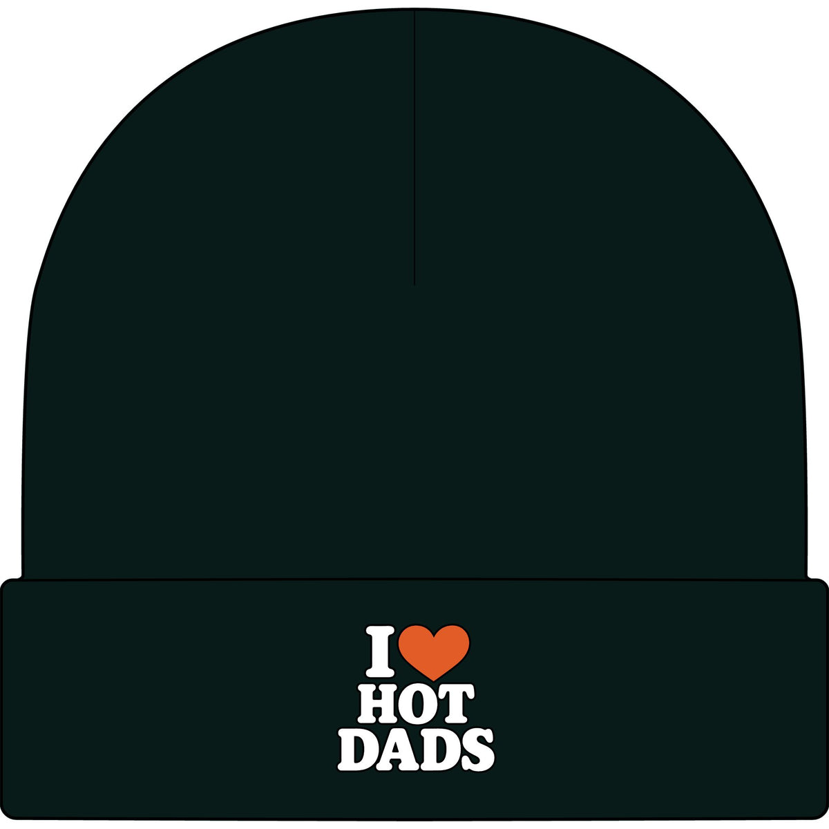 I Love Hot Dads - AS Colour 1107 Cuff Beanie