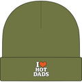 I Love Hot Dads - AS Colour 1107 Cuff Beanie