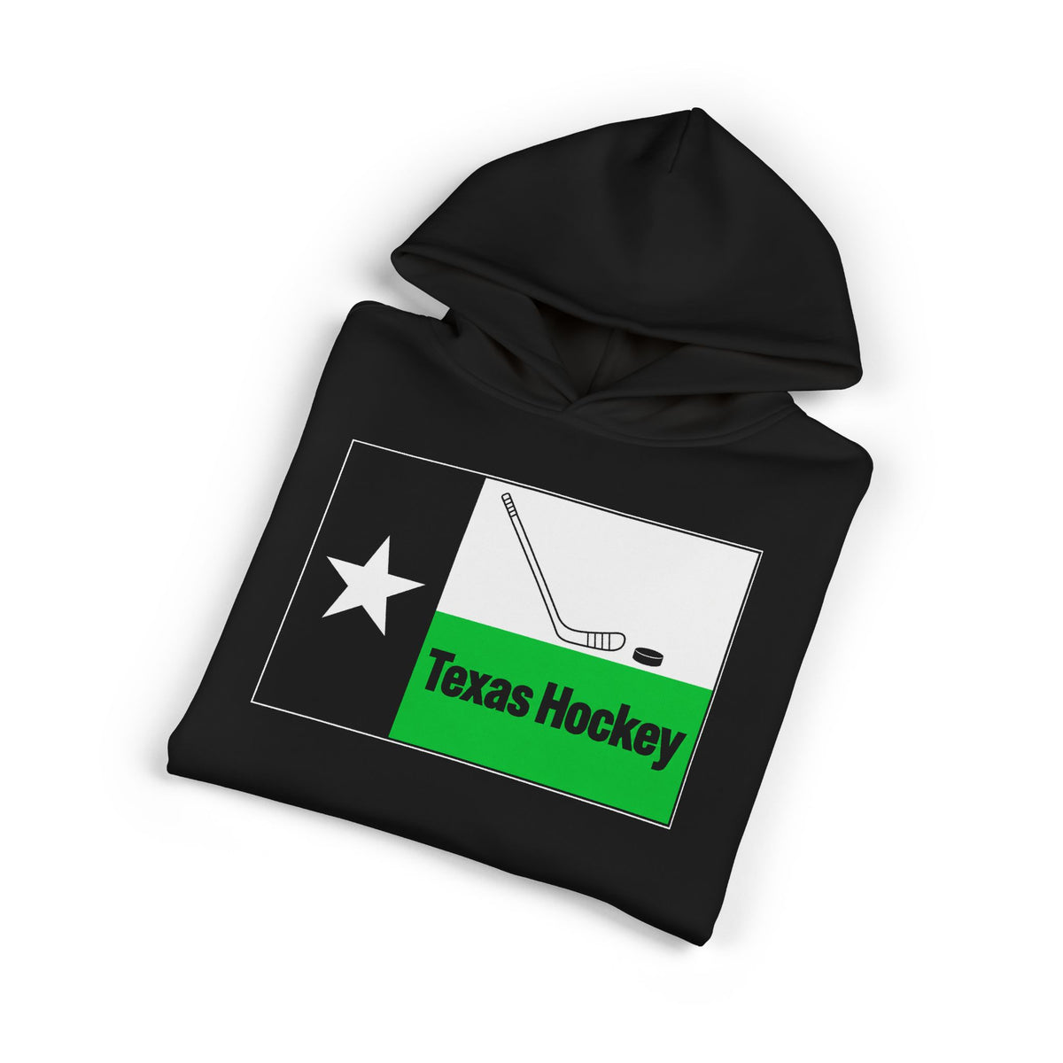 Texas Hockey Flag - Hoodie