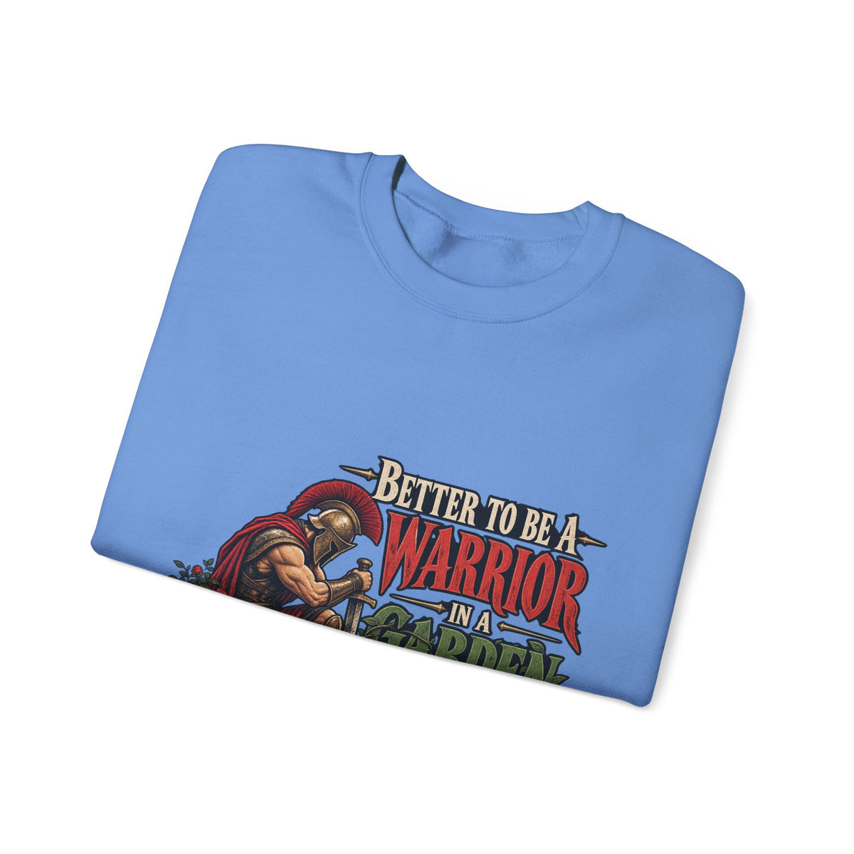 Warrior In A Garden - Crewneck Sweatshirt