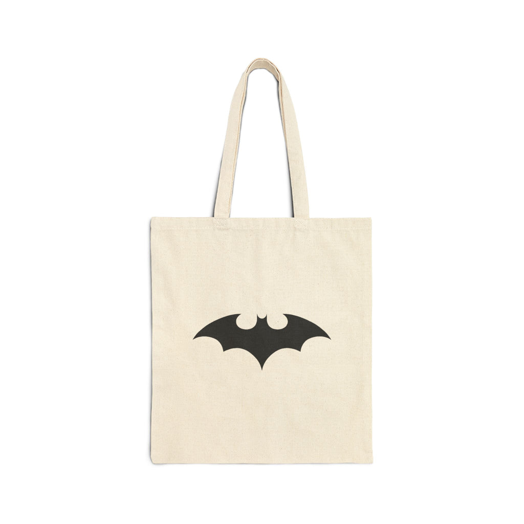 Midnight Bat Emblem - Canvas Tote
