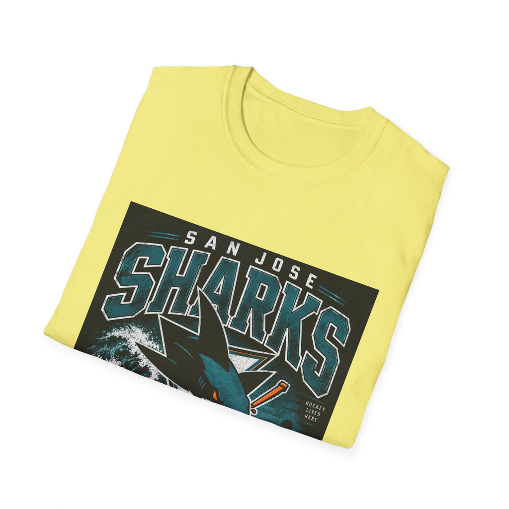 Sharks Wave Hockey Tee - Classic Tee