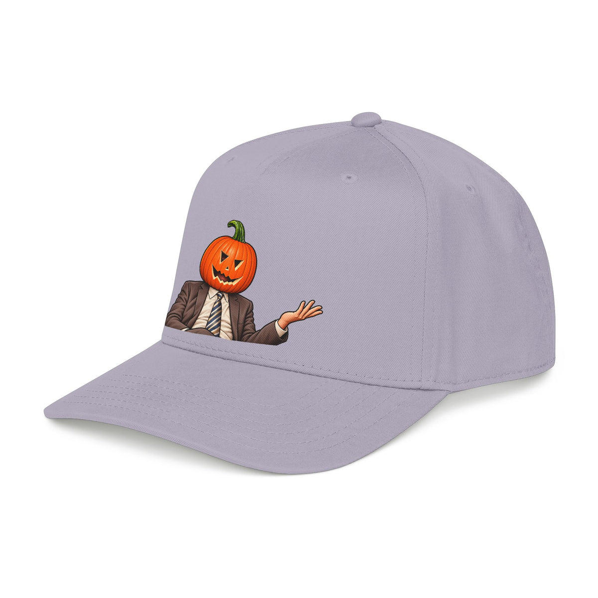 Pumpkin Head Office Cartoon - OTTO Baseball Hat