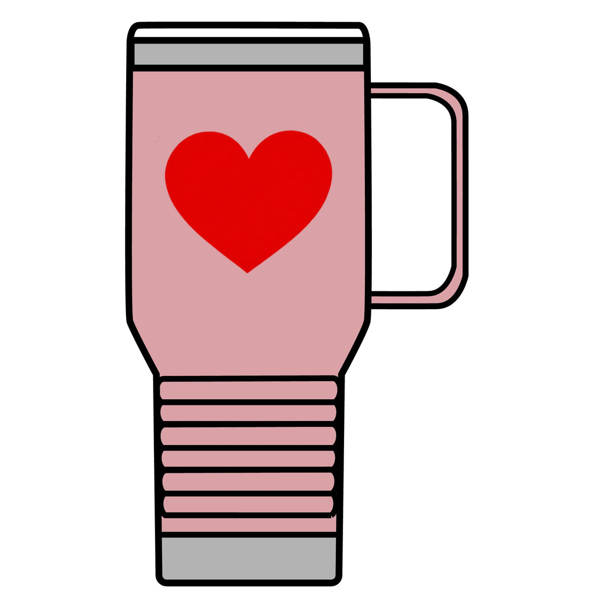 Heart - 20oz Insulated Mug
