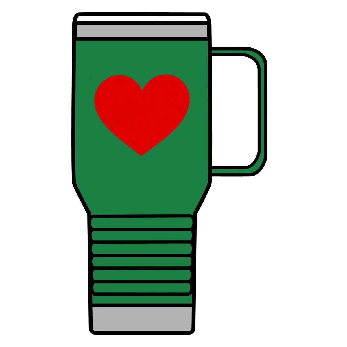 Heart - 20oz Insulated Mug