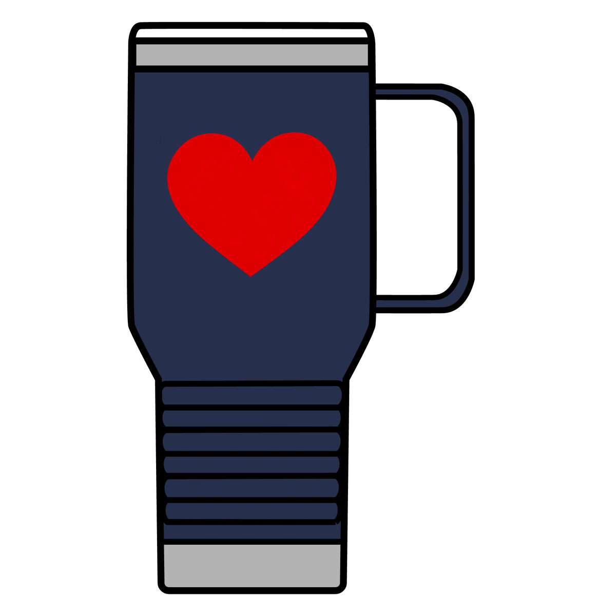 Heart - 20oz Insulated Mug