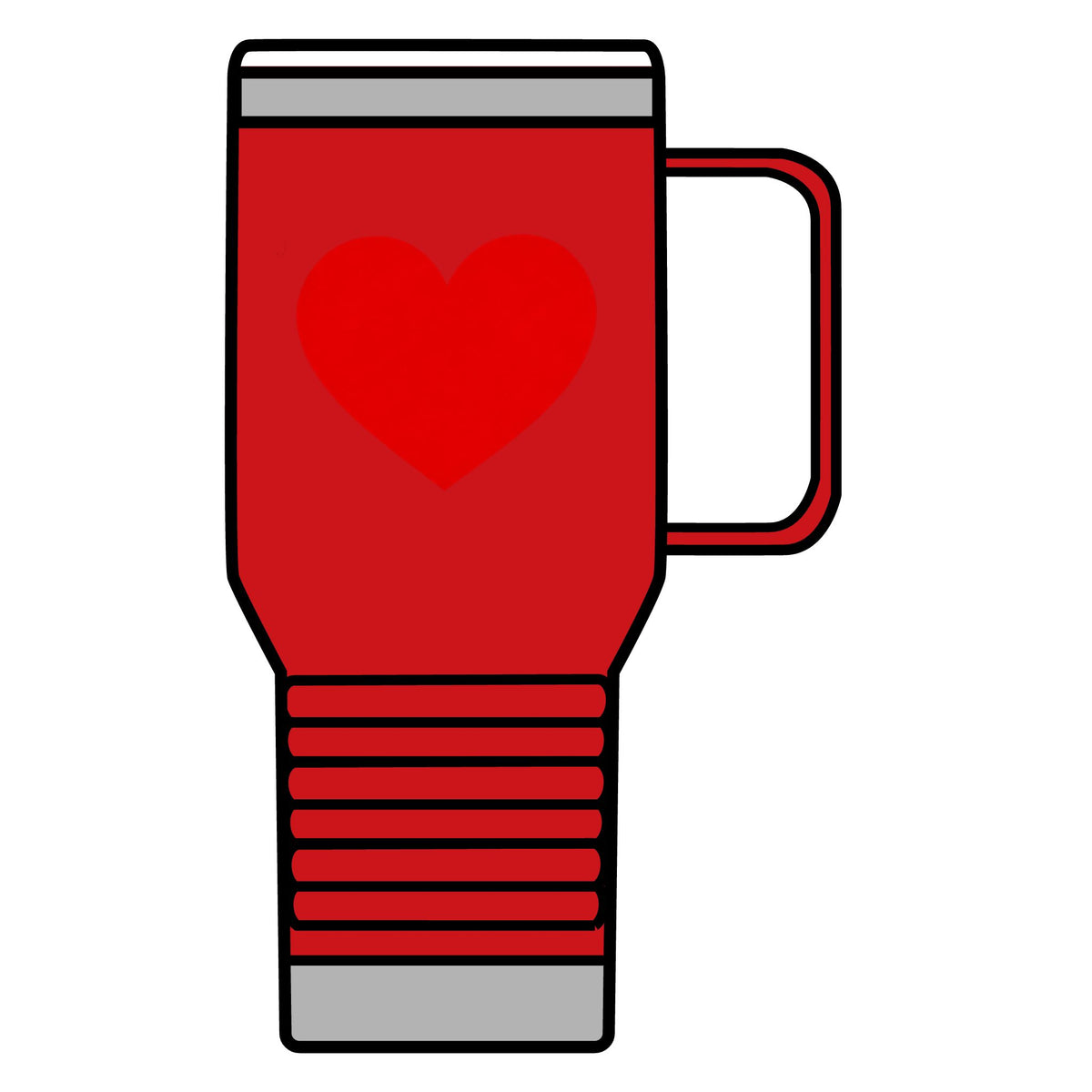 Heart - 20oz Insulated Mug