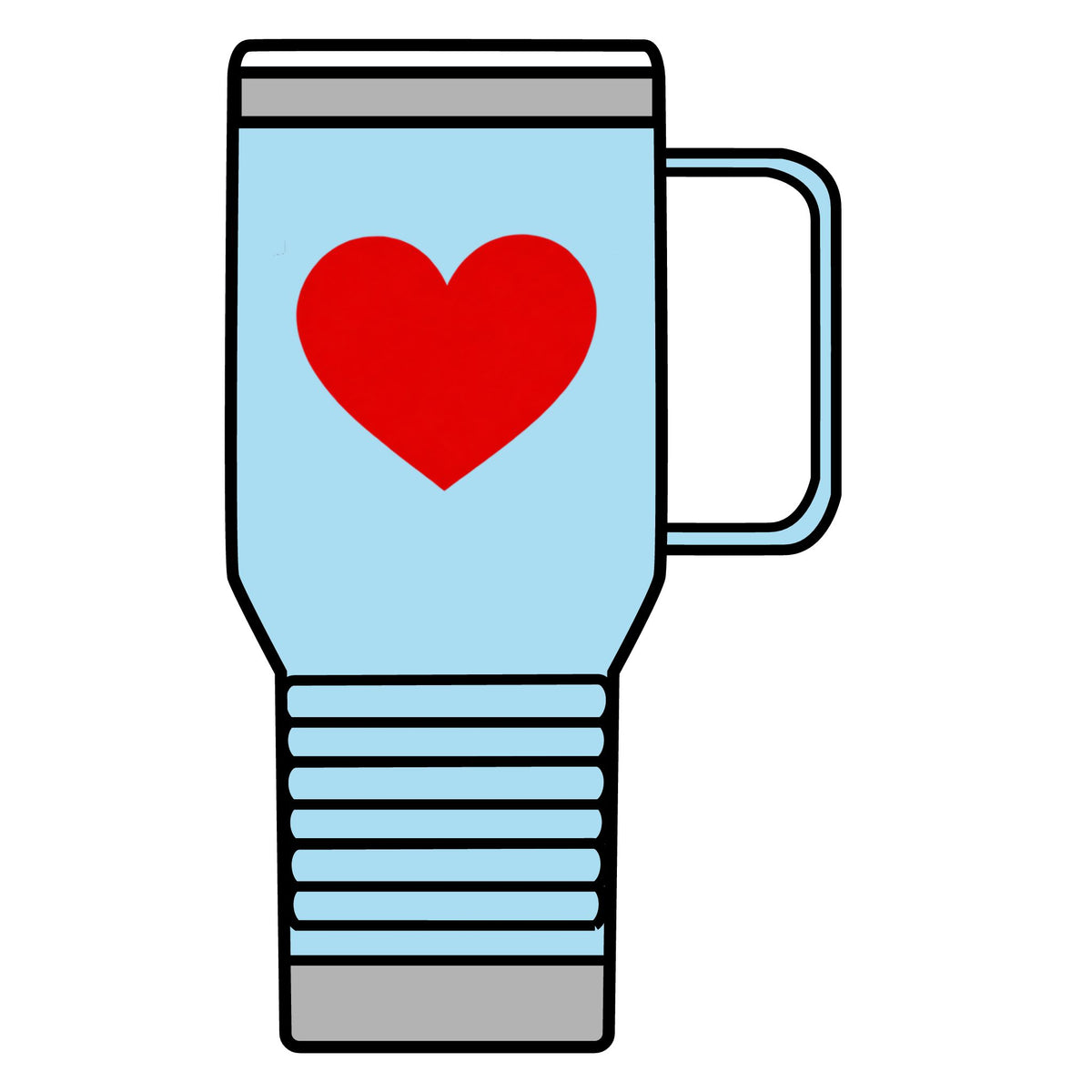 Heart - 20oz Insulated Mug