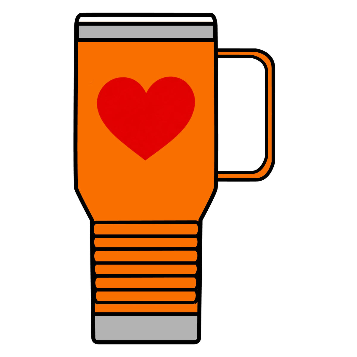 Heart - 20oz Insulated Mug