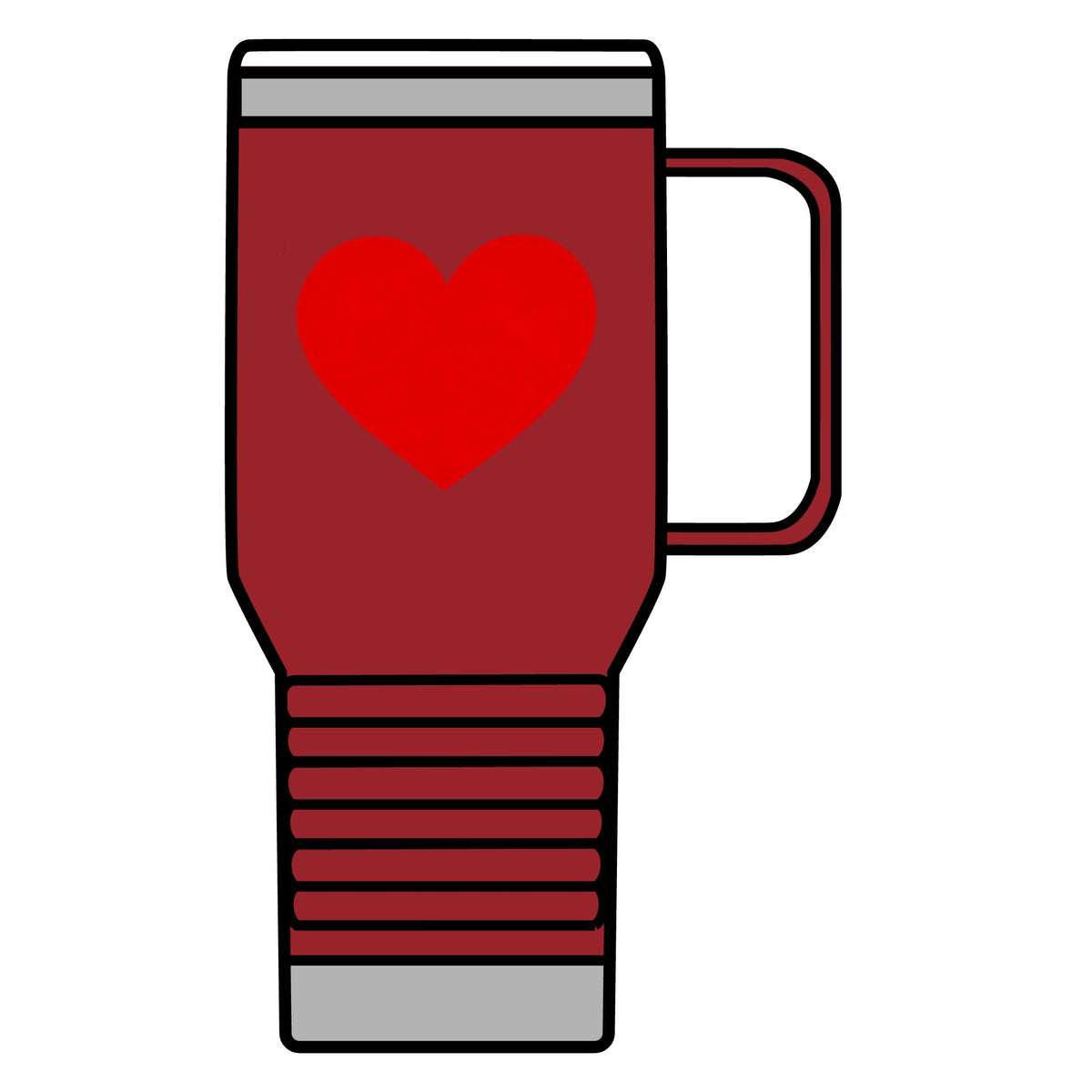 Heart - 20oz Insulated Mug