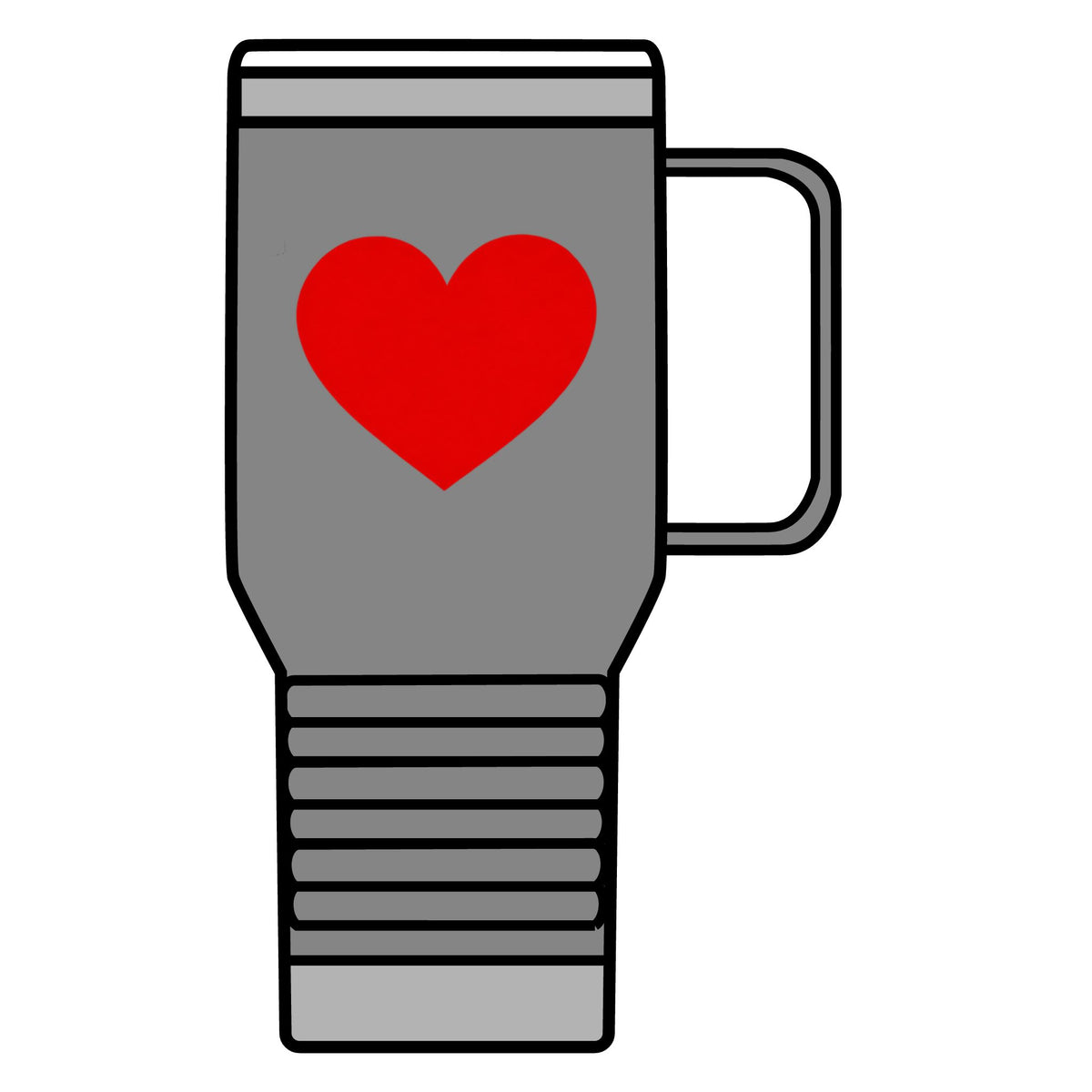 Heart - 20oz Insulated Mug