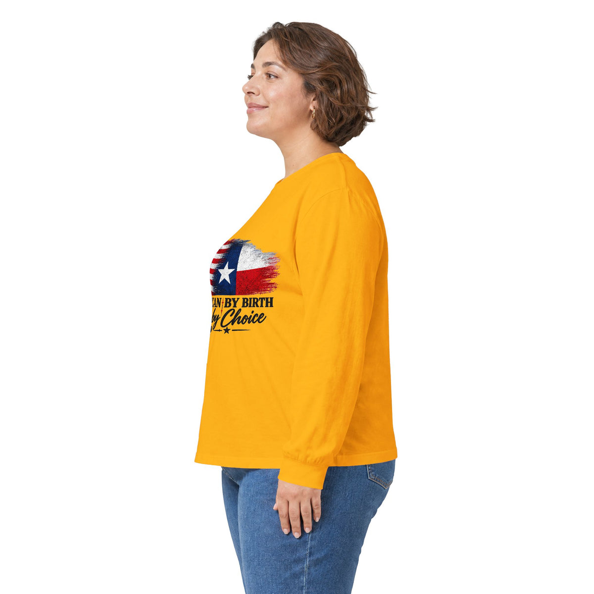 American by Birth, Texan by Choice - Unisex Ultra Cotton Long Sleeve Tee