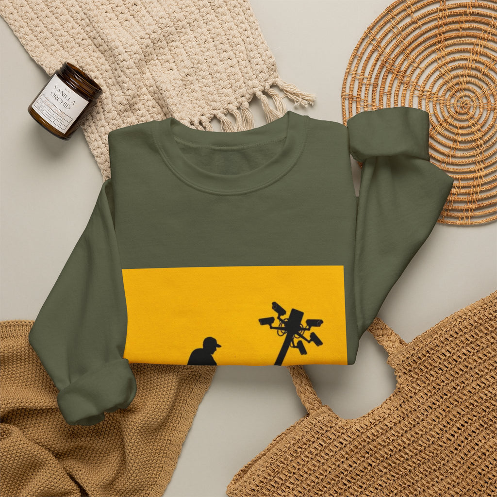 Surveillance Sabotage Tee - Crewneck Sweatshirt