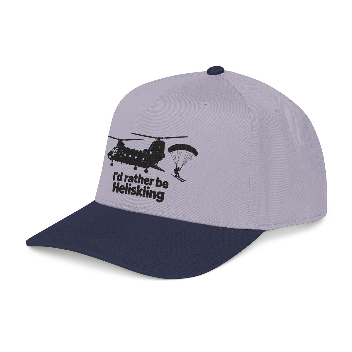 Id Rather Be Heliskiing - OTTO Baseball Hat