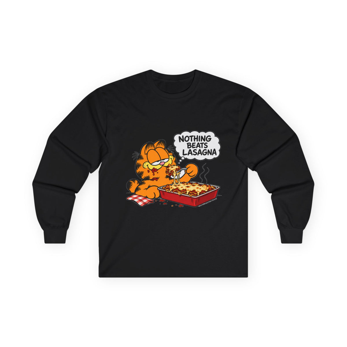 Nothing Beats Lasagna - Unisex Ultra Cotton Long Sleeve Tee