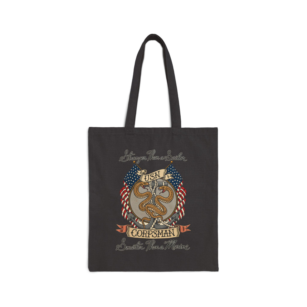 Corpsman Pride Crest - Canvas Tote