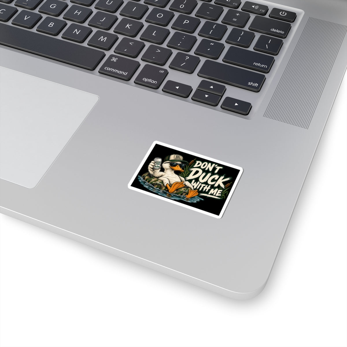 Duck With Me Camo - Kiss-Cut Sticker