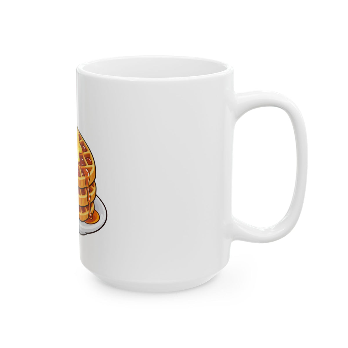 Cartoon Waffles - Ceramic Mug 11oz and 15oz