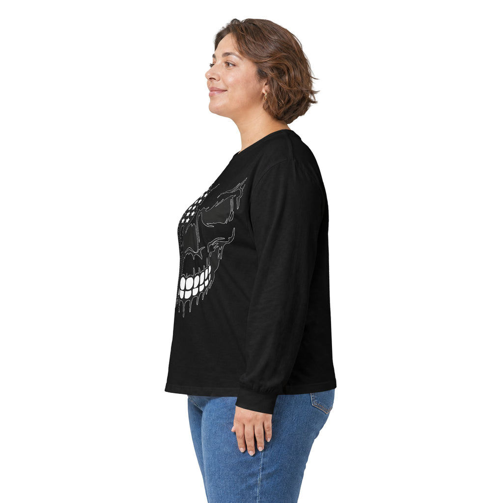 Stars, Stripes & Skulls - Unisex Ultra Cotton Long Sleeve Tee
