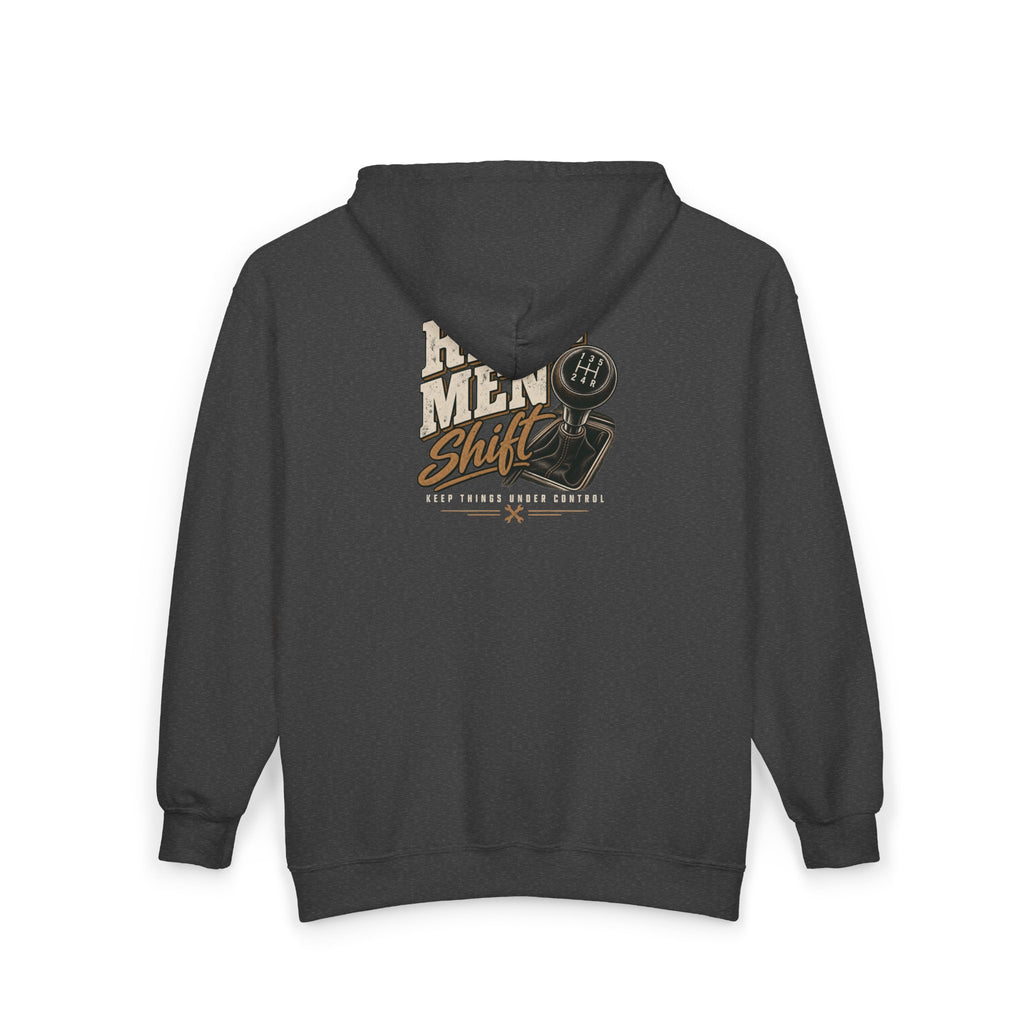 Real Men Shift - Full-Zip Hooded Sweatshirt