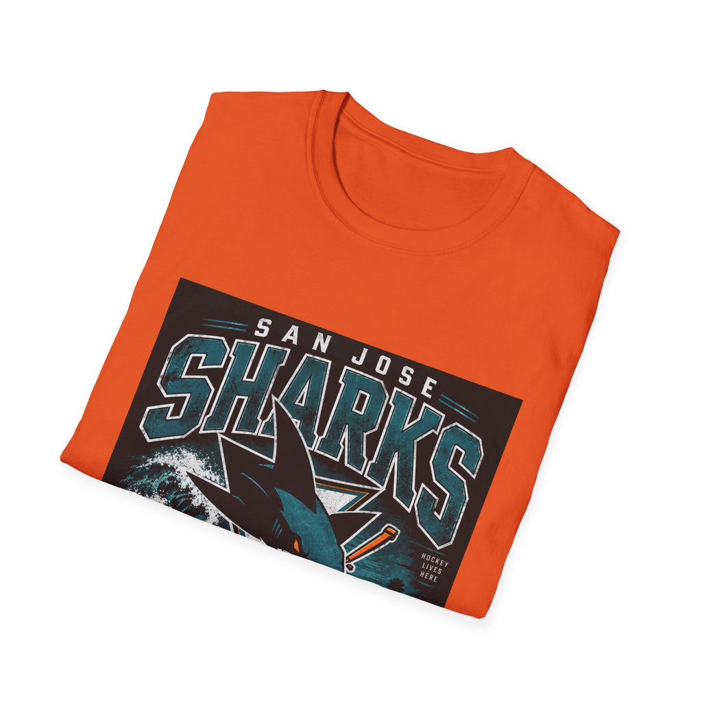 Sharks Wave Hockey Tee - Classic Tee