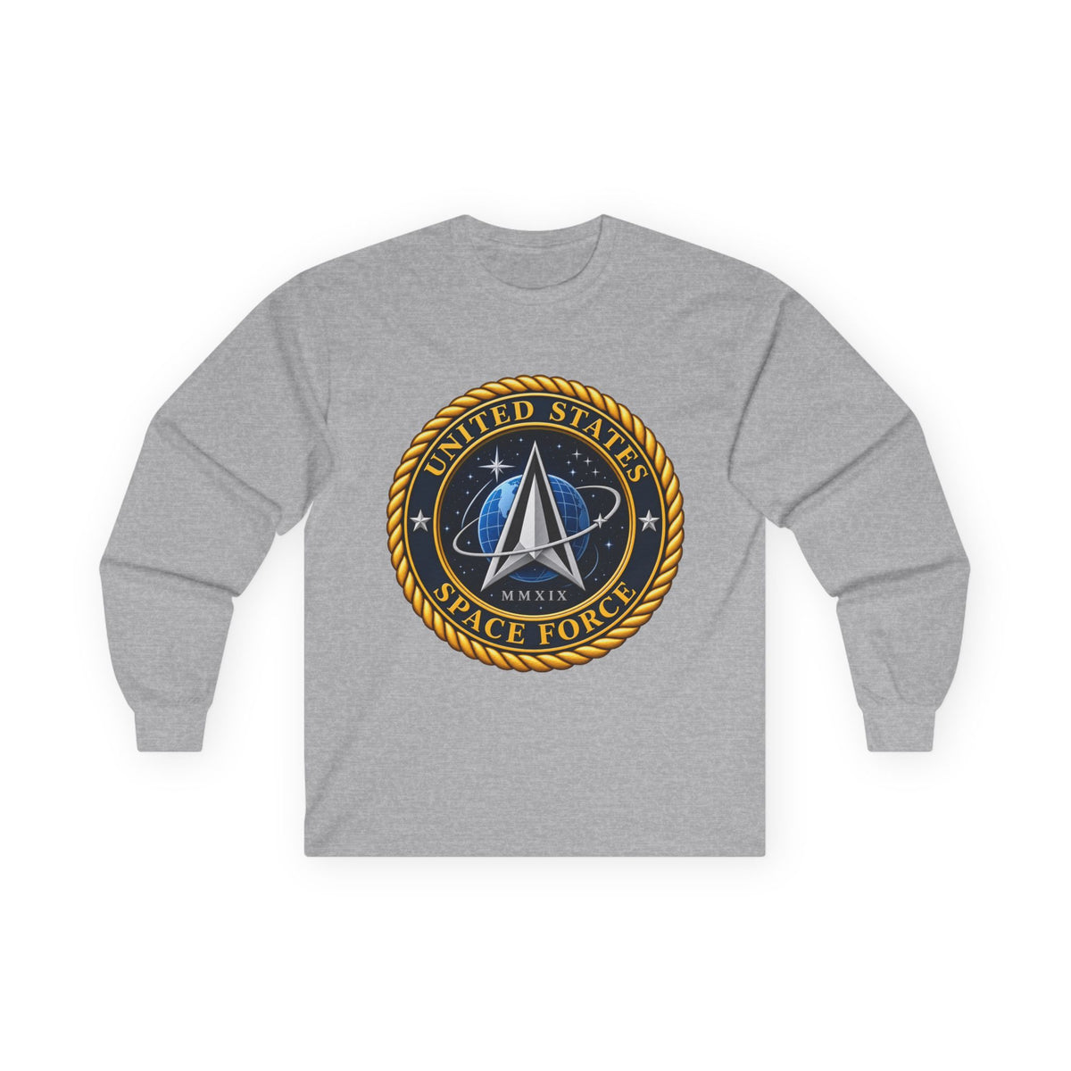 U.S. Space Force Emblem - Unisex Ultra Cotton Long Sleeve Tee