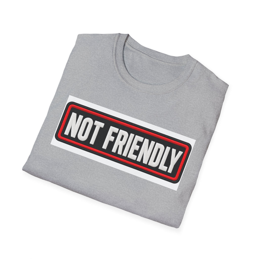 Not Friendly - Service Dog Patch - Classic Tee