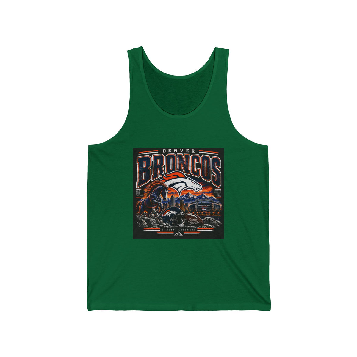 Denver Broncos Mile High Pride - Athletic Tank