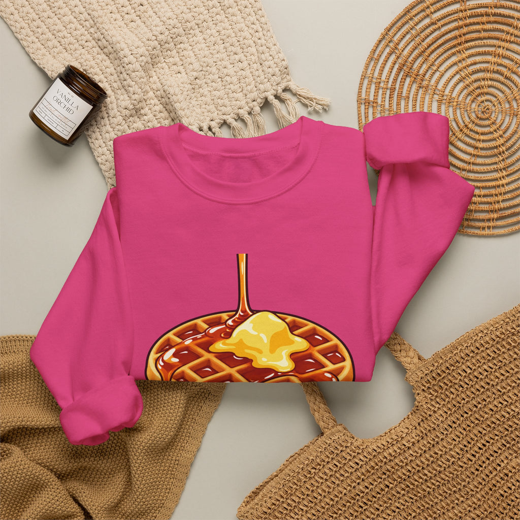 Cartoon Waffles - Crewneck Sweatshirt