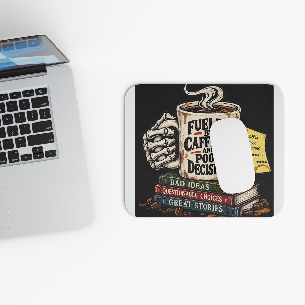 Fueled by Caffeine - Mouse Pad