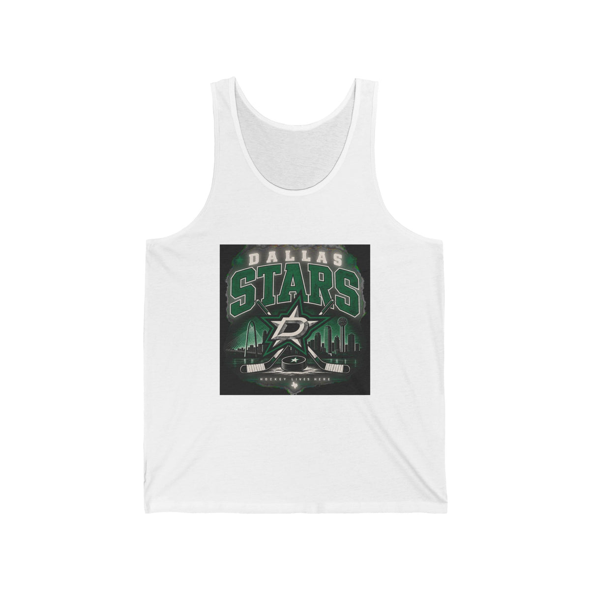 Dallas Stars Hockey Lives - Athletic Tank