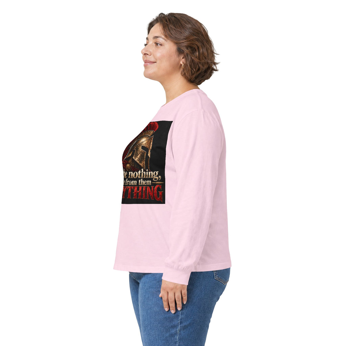 Spartan Helmet - Take Everything - Unisex Ultra Cotton Long Sleeve Tee