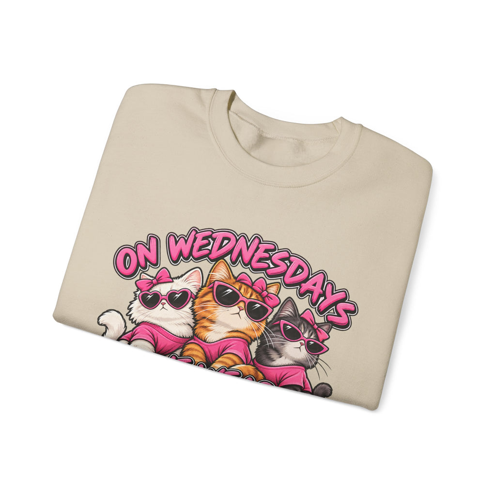 On Wednesdays We Wear Pink - Crewneck Sweatshirt