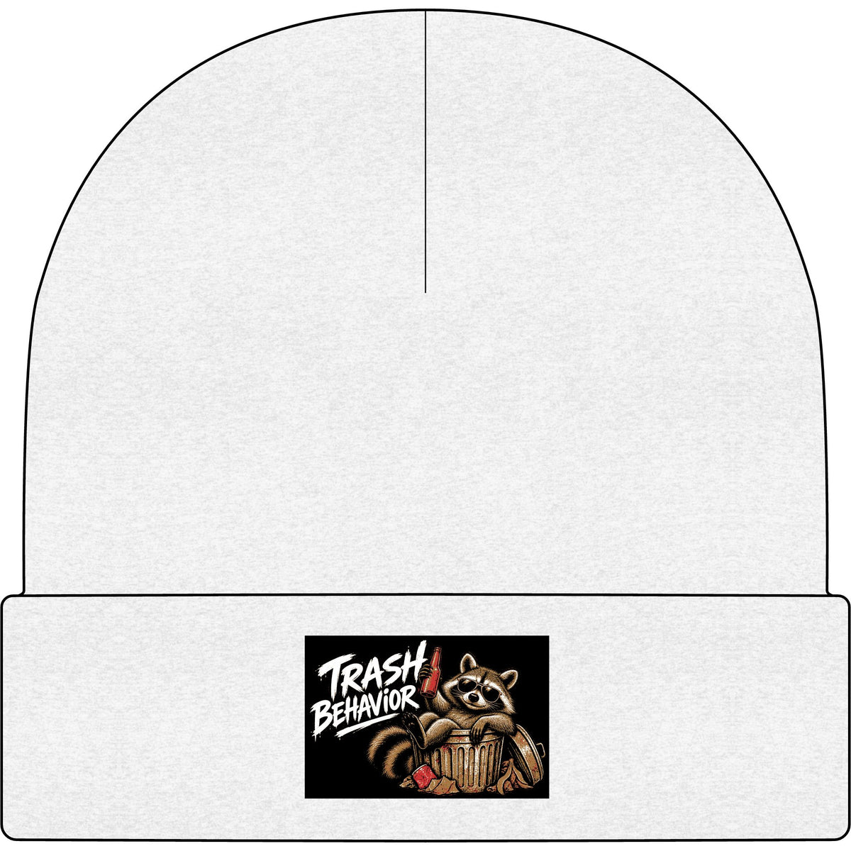 Trash Panda Breakout - AS Colour 1107 Cuff Beanie