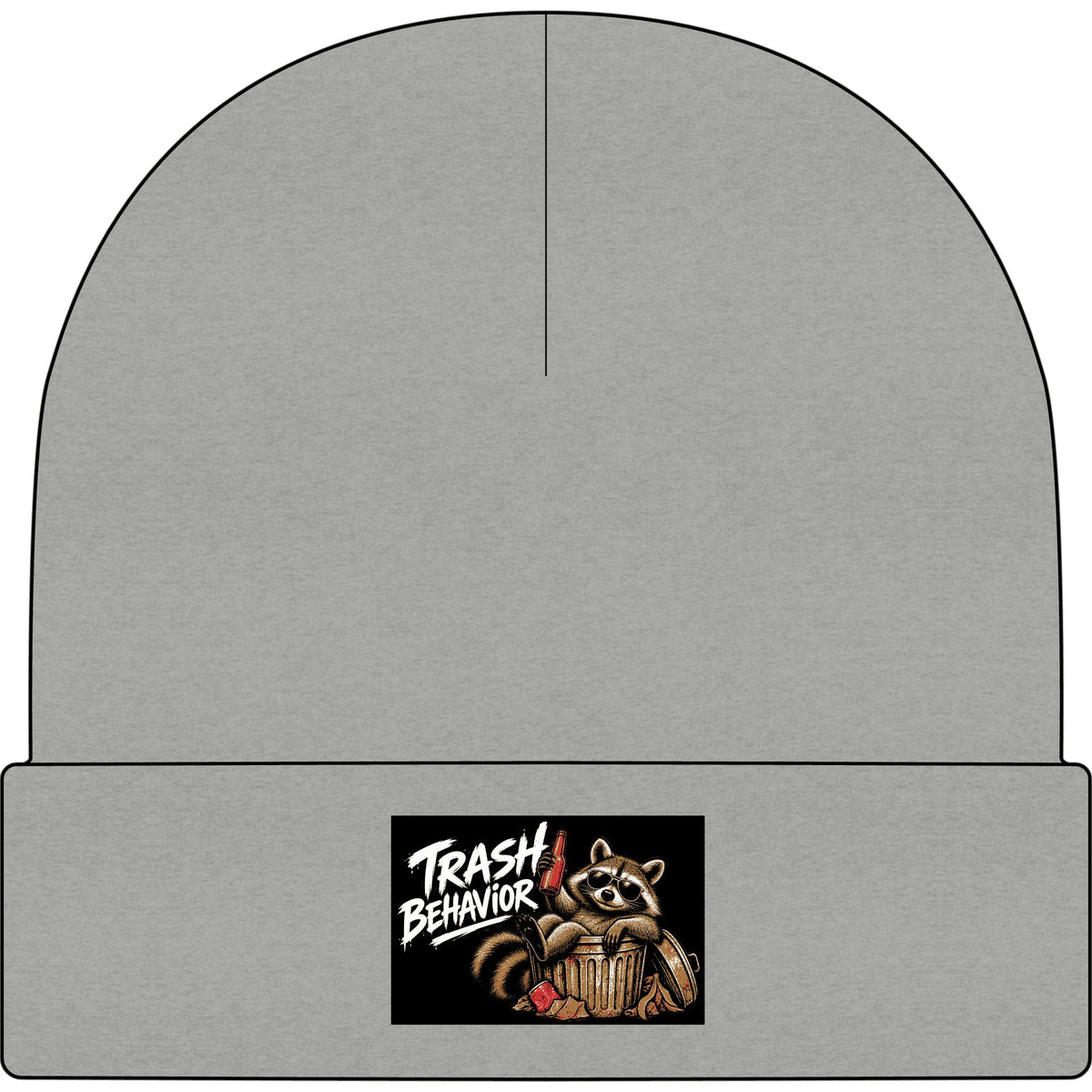 Trash Panda Breakout - AS Colour 1107 Cuff Beanie