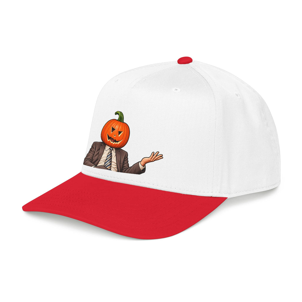 Pumpkin Head Office Cartoon - OTTO Baseball Hat