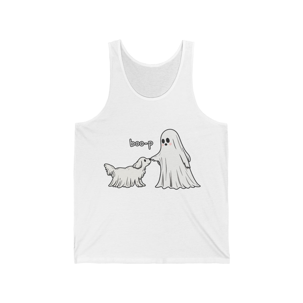 Boo-p Ghost and Dog - Athletic Tank
