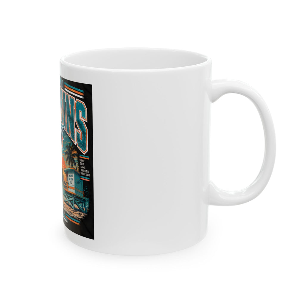 Miami Dolphins Paradise - Ceramic Mug 11oz and 15oz