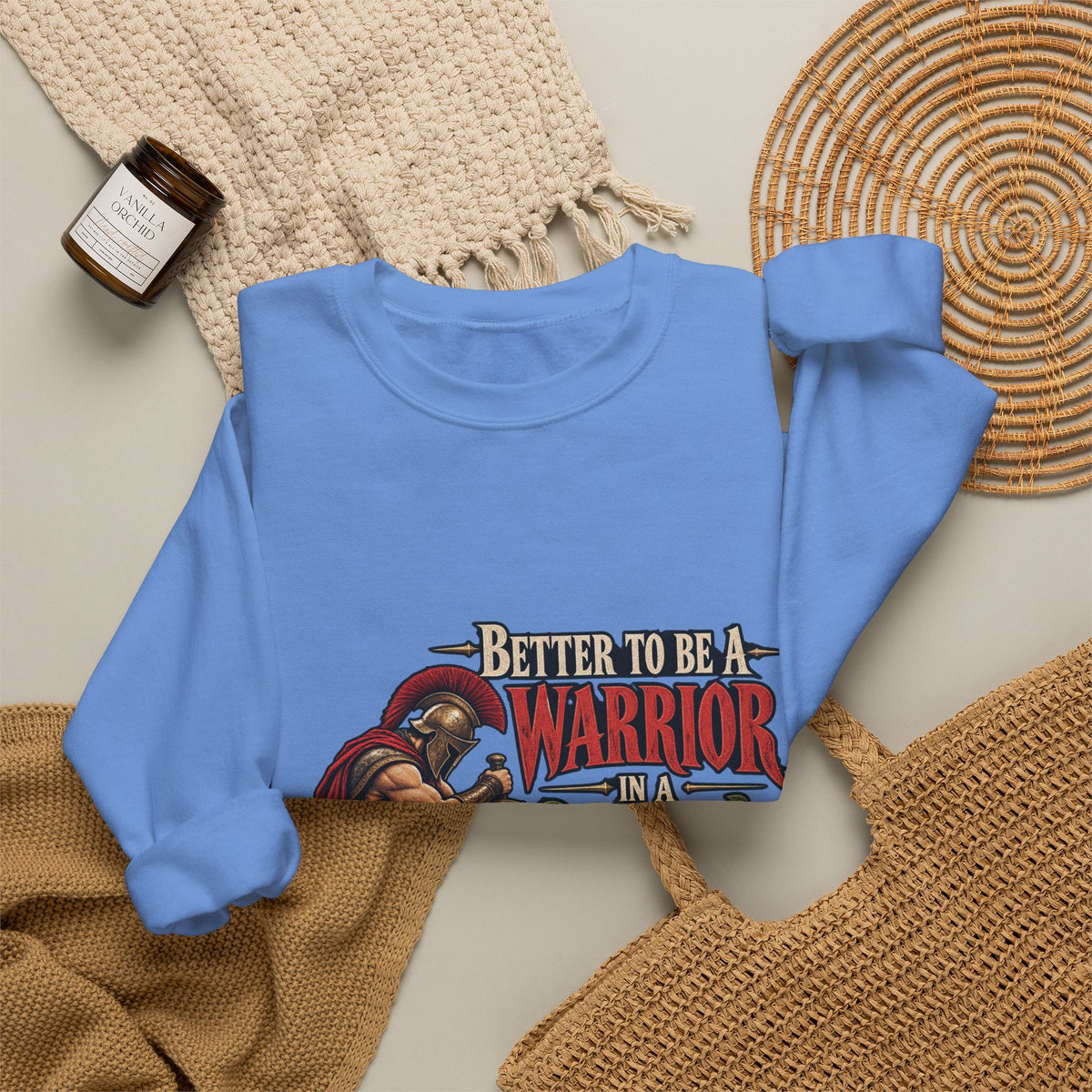 Warrior In A Garden - Crewneck Sweatshirt