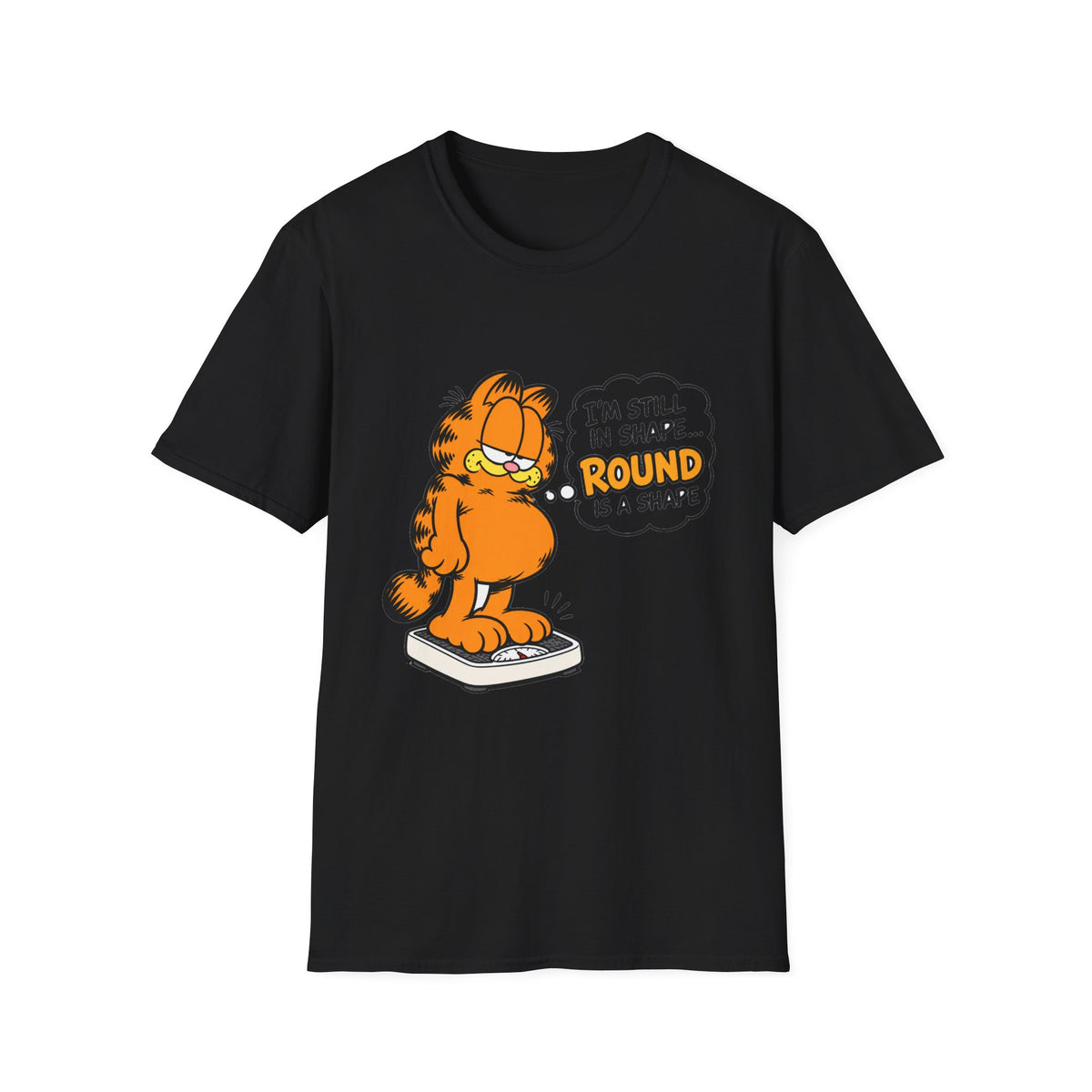 Round Shape Garfield - Classic Tee