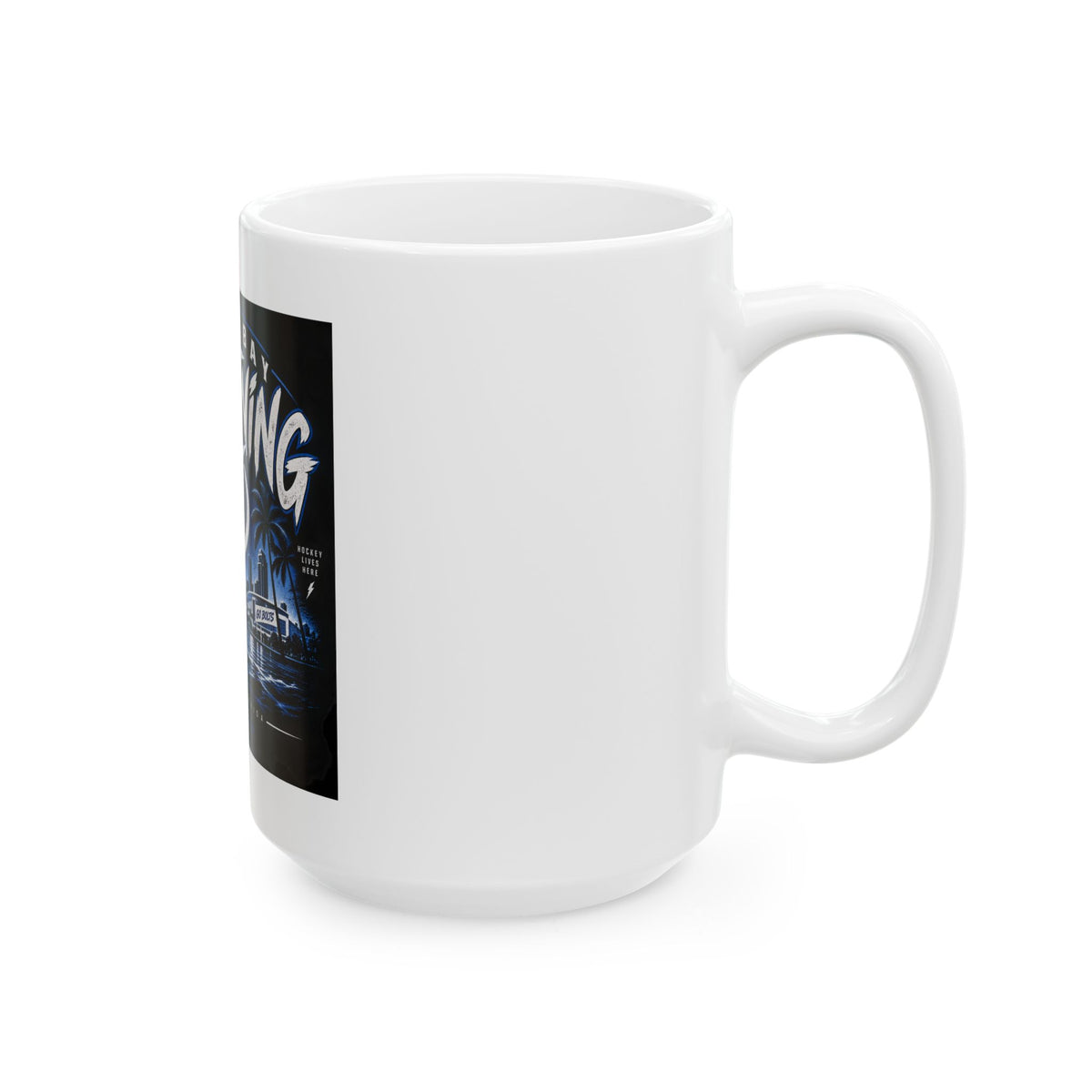 Lightning Strike Tampa Bay - Ceramic Mug 11oz and 15oz