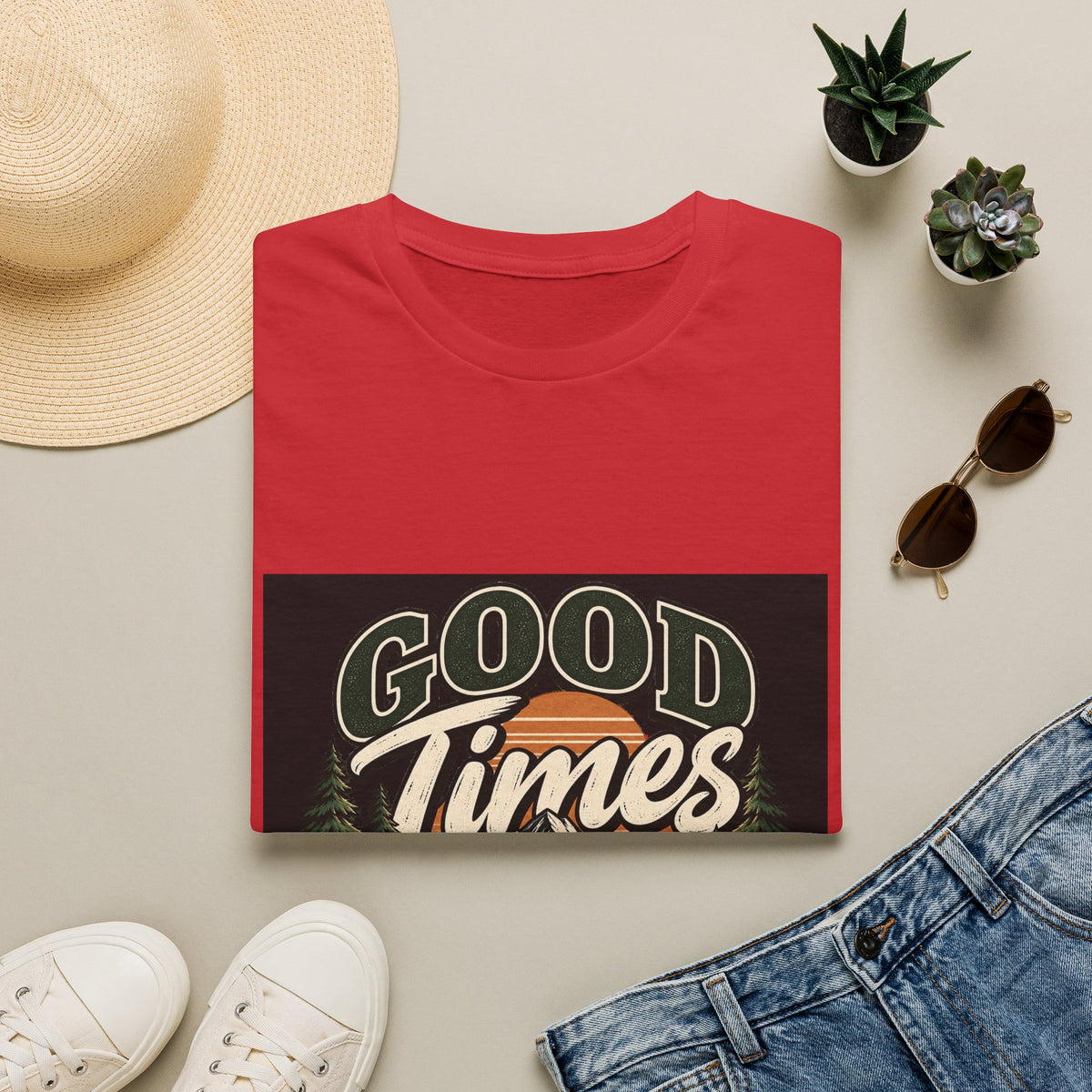 Good Times Questionable Decisions - Classic Tee