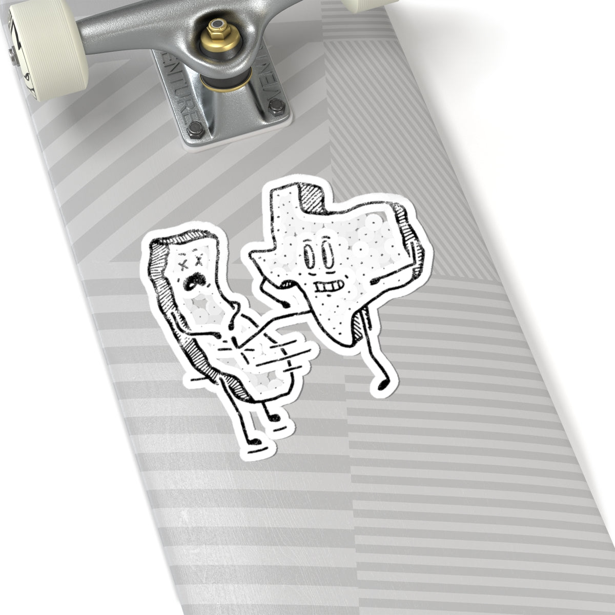 Texas v California - Kiss-Cut Sticker