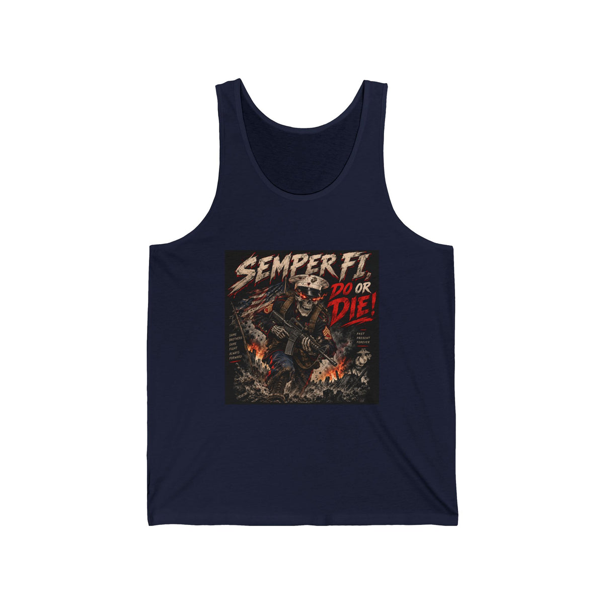 Semper Fi Do or Die - Athletic Tank