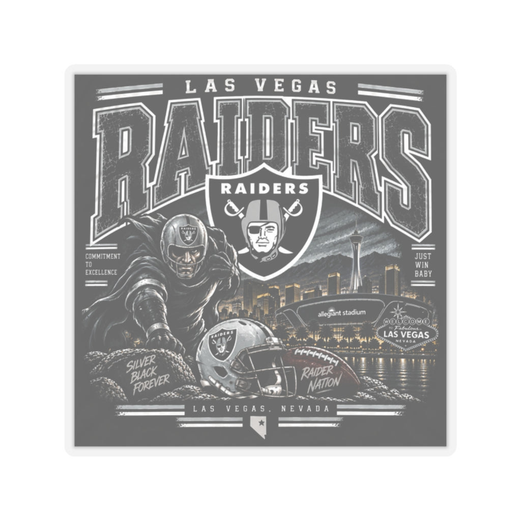 Las Vegas Raiders - Kiss-Cut Sticker